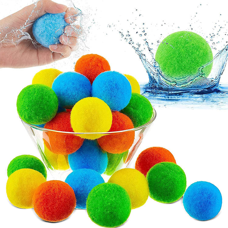 Wiederverwendbare Wasserbomben für Kinder, weiches plastikfreies 10er-Set für den Garten