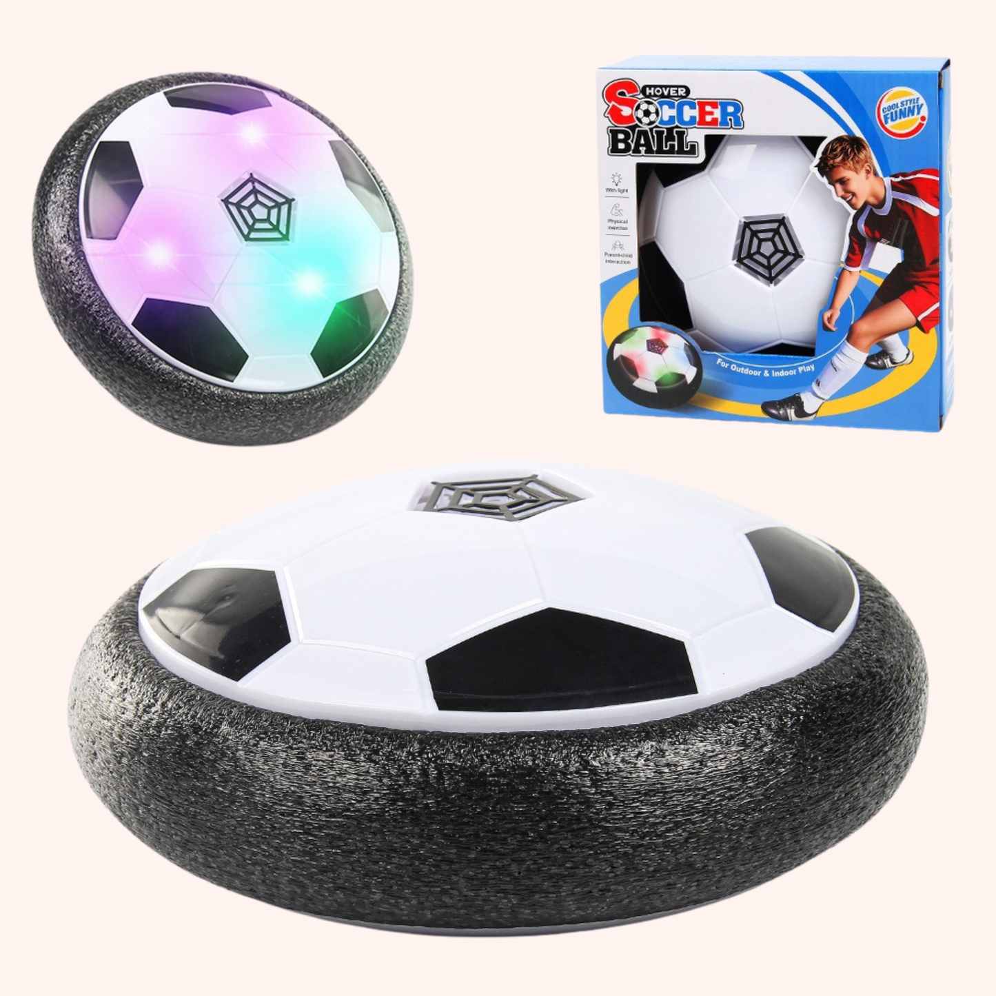 Der schwebende Indoor-Fußball für grenzenlosen Spielspaß!